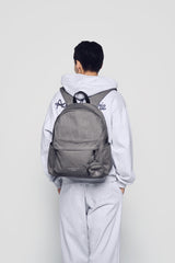 24FW BASIC LOGO SIMPLE COTTON BACKPACK LIGHT KHAKI