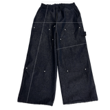 code denim big work pants