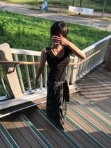 ROMY SLIT LINE SLEEVELESS