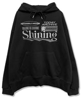 Shining Graphic Combing Hoodie_Black