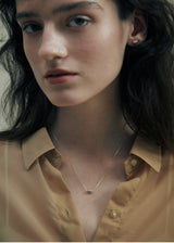 [925 silver] Un.silver.166 / corto heart necklace
