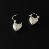 [925silver] ハートロックピアス