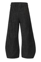 Distressed Blade Baggy Jeans