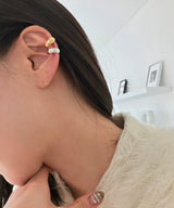 [925silver] Daily earcuff (2color)