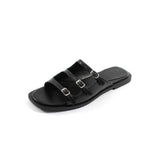 [Cowhide] Lati Strap Mule_S2204 (2Colors)