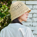 VA パッチソフトニットバケットハット / Beige