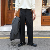 LMN All Day Pintuck Wide Slacks (3 colors)