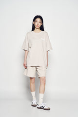 25SS BLADE LOGO SHORT SLEEVE T-SHIRT ESSENTIAL BEIGE