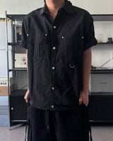OR ナイロンキーリングショートスリーブシャツ