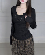 Able Eyelet Top (3colors)