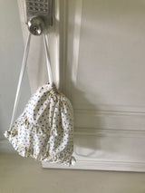 favor color dot back/strap BAG