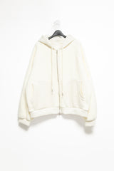 waffle pocket dumble hood jumper(2colors)