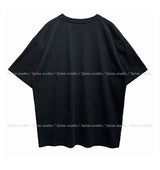 Light Robot Printing Short Sleeve T-shirt