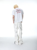 SEXXDEVIL Portrait Grid Distressed Tee