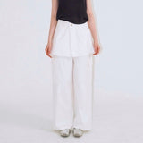 Overlay Cargo Pants - 2colors