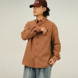 SN Check Pattern Overfit Shirts