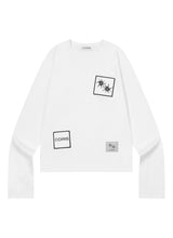 バミパッチワークロングスリーブT (2COLOR)