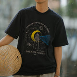 DAKYAM 2025S/S スターリースカイギディングライトプリンティングTシャツ