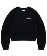 ORIGIN LOGO CROP SWEATSHIRT