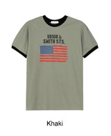 NT Flag Ringer Short Sleeve Tee