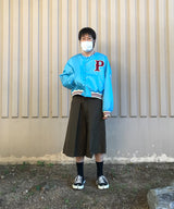 PLEATED  BERMUDA SHORTS -   DARK BEIGE