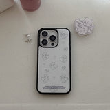 [Mademoment]ヴィンテージハートベアデザインアイフォンエポキシーケース