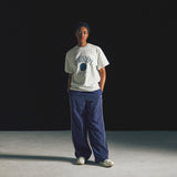 Sports Dept Piping Woven Wide Pants - Navy