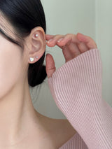 [3 set]シャイパールハートピアシングセット