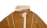 ポンディスエードオーバーミンクムートンジャケット