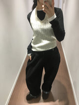 バックフリップホルターニット(3 Colors)