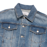 25SS デニムセットアップトラッカージャケット ブルー