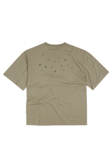 Too Cool overfit dust khaki short sleeve tee