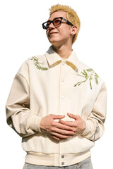 Brenches Embroidered Varsity Jacket