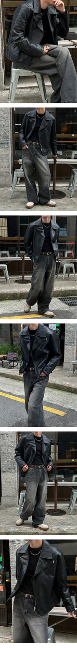 [PROMOTION] Patch biker rider jacket(2color)