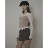 DOT CAMISOLE-BEIGE