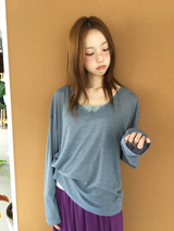 Cinnamon Summer V-neck Knit (6color)