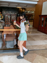 モダルUネックTシャツ (4C)