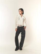 ブーブジッパークロップシャツ (FOR WOMEN)