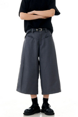 Solid Color Blade Cargo Pants