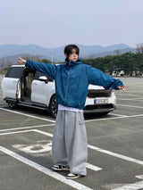 ピンチサイドスナップスウェットパンツ6C