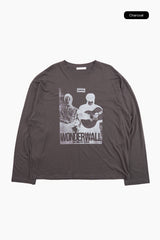 エバーオアシスプリンティング長袖Tシャツ