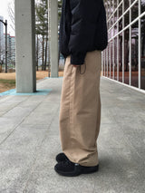 シエンコットンワイドバルーンパンツ 4C