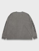 MOUSE LS TEE PIGMENT DYED - GREY
