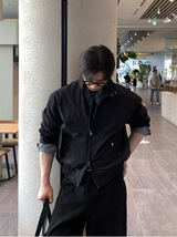 ウェインスタンダード2WAYジップアップハリントンジャケット