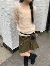ブークルダメージルーズニット (2C)