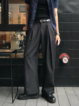 [Planning] LMN All Day Pintuck Wide Slacks (3 colors)