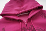 Ophelia Archive Waffle Hoodie Zip-up