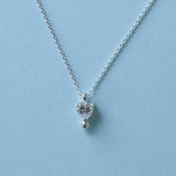 Cube Heart Necklace