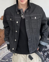 LP Back Slash Denim Jacket