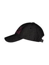 BLACK DENIM BALLCAP BLACK
